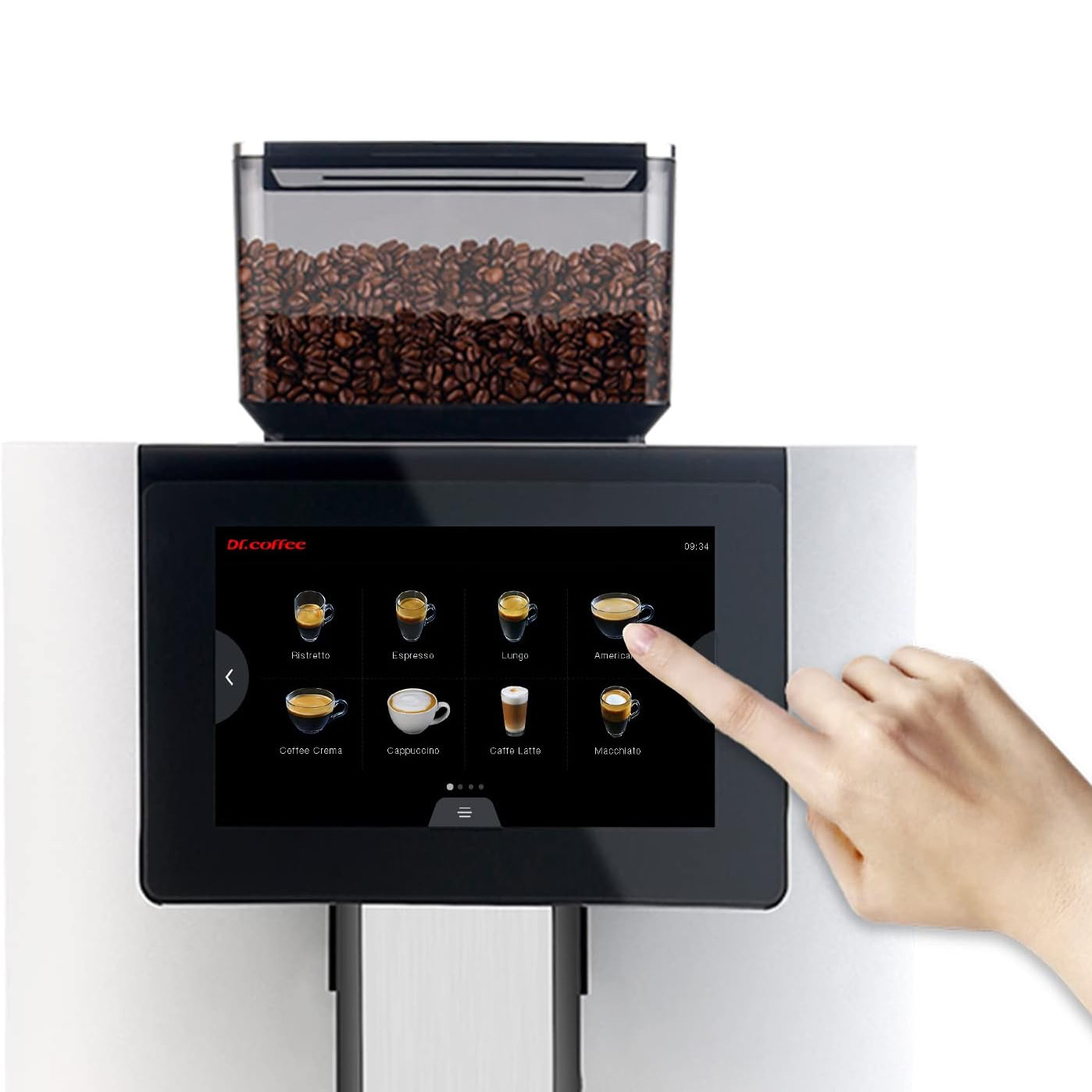 Dr. Coffee F11 Plus 8 l v černé | Lázeňská káva